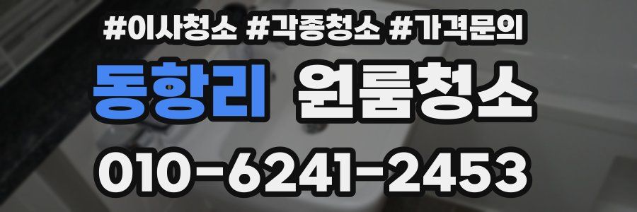 동항리 이사청소