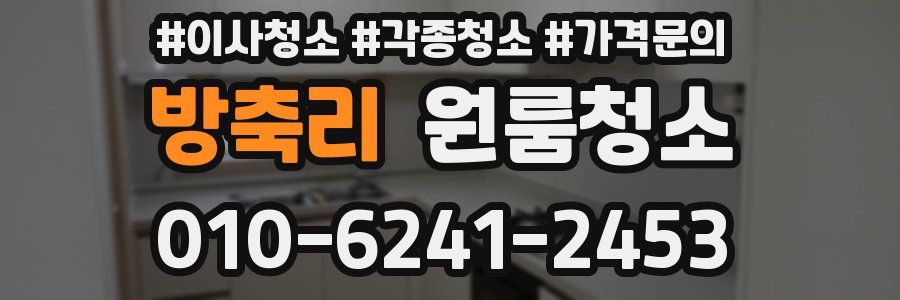 방축리 이사청소