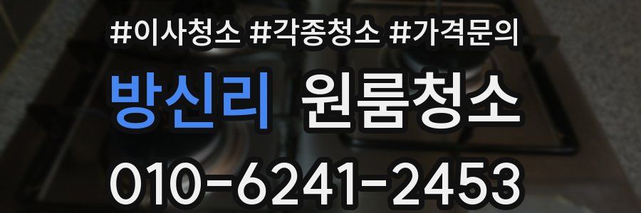 방신리 이사청소