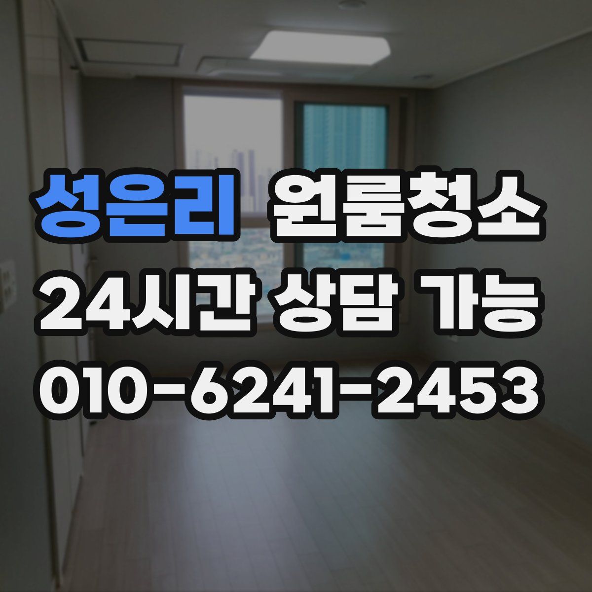 성은리 원룸청소