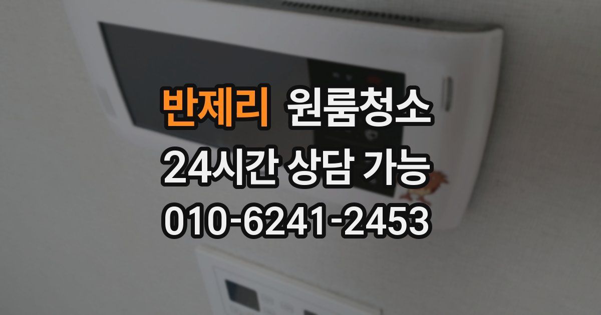 반제리 입주청소