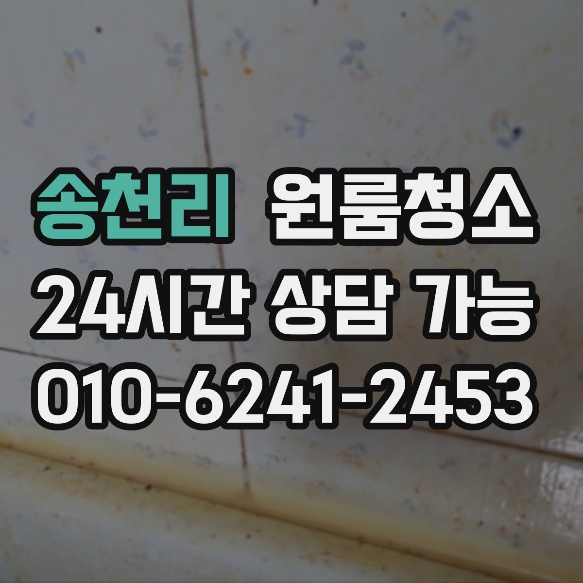 송천리 원룸청소