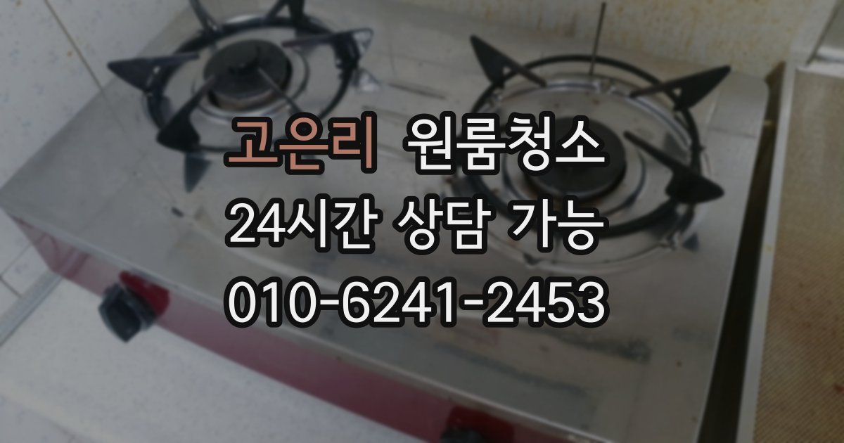 고은리 입주청소