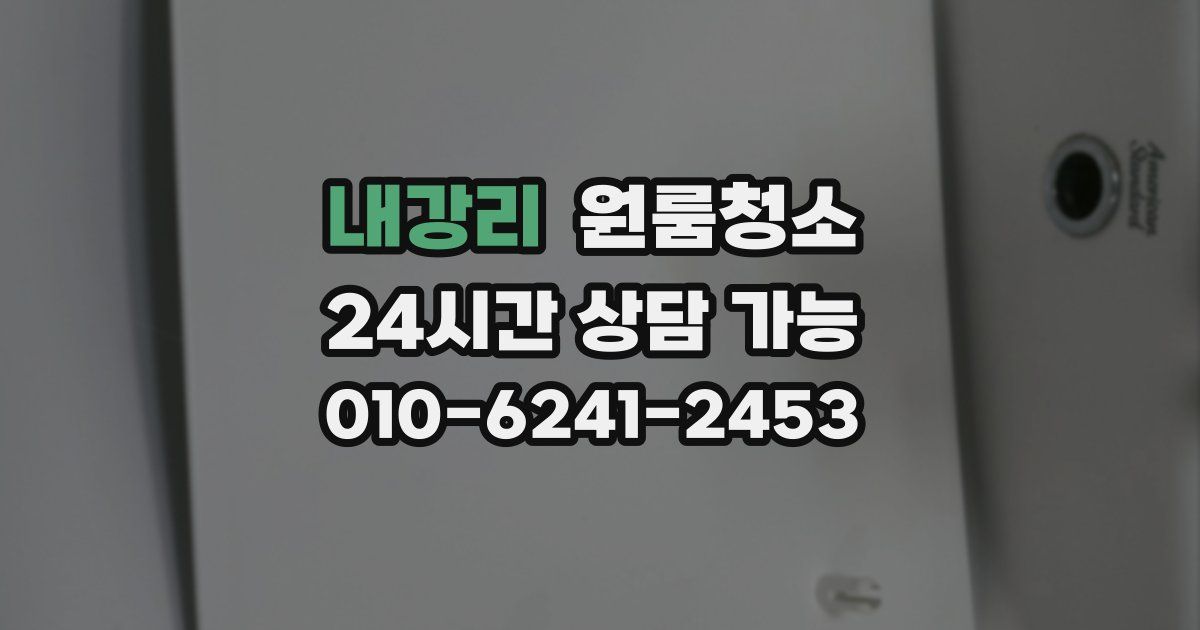 내강리 입주청소