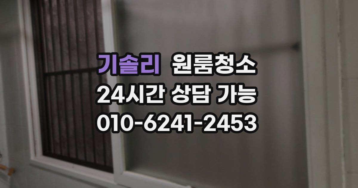 기솔리 입주청소