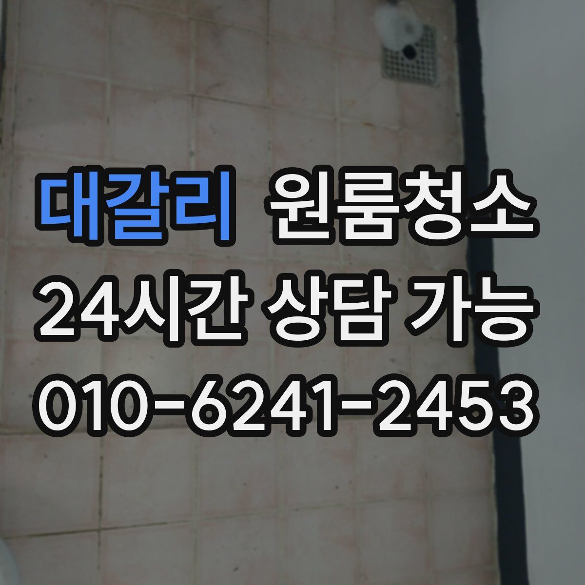 대갈리 원룸청소