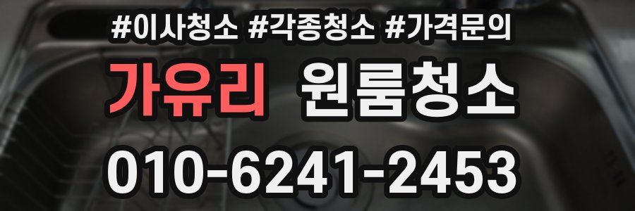 가유리 이사청소