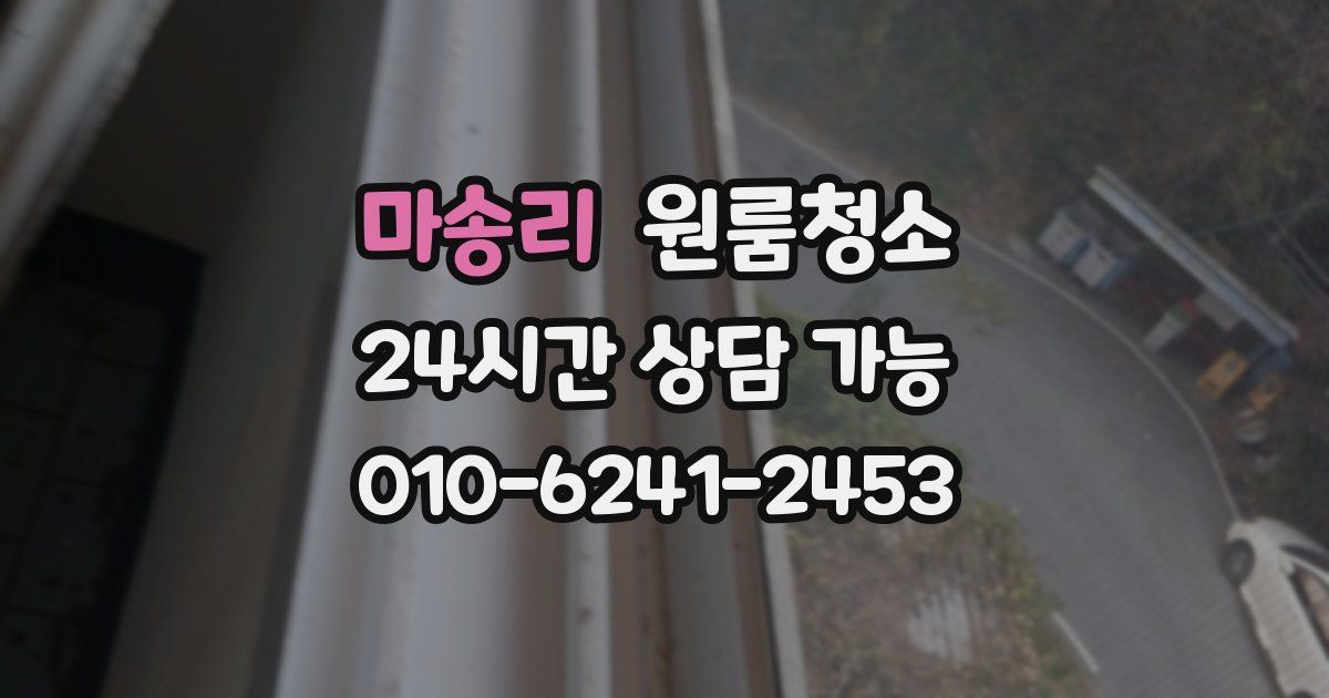 마송리 입주청소