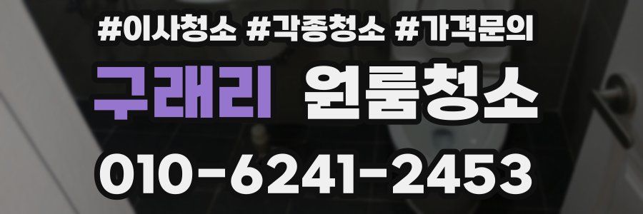 구래리 이사청소