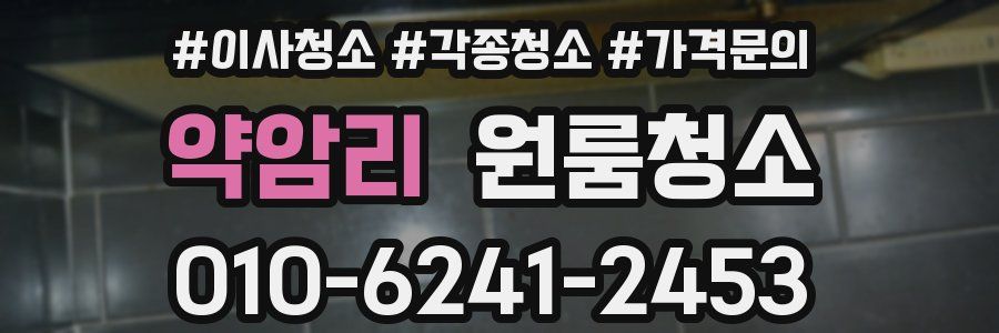 약암리 이사청소