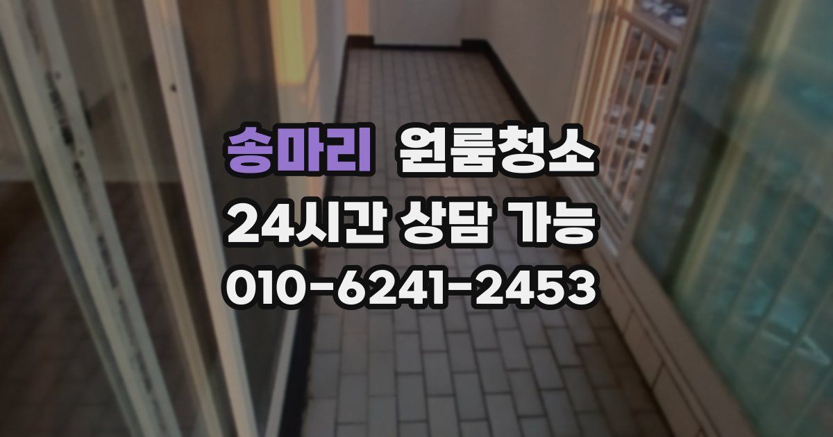 송마리 입주청소