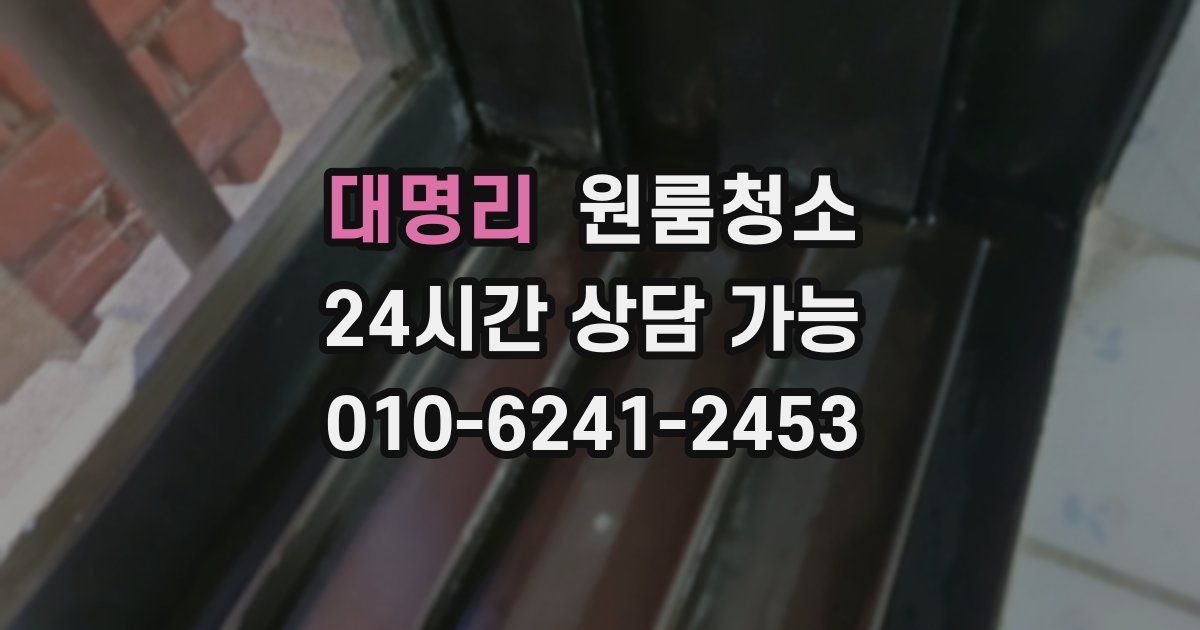 대명리 입주청소