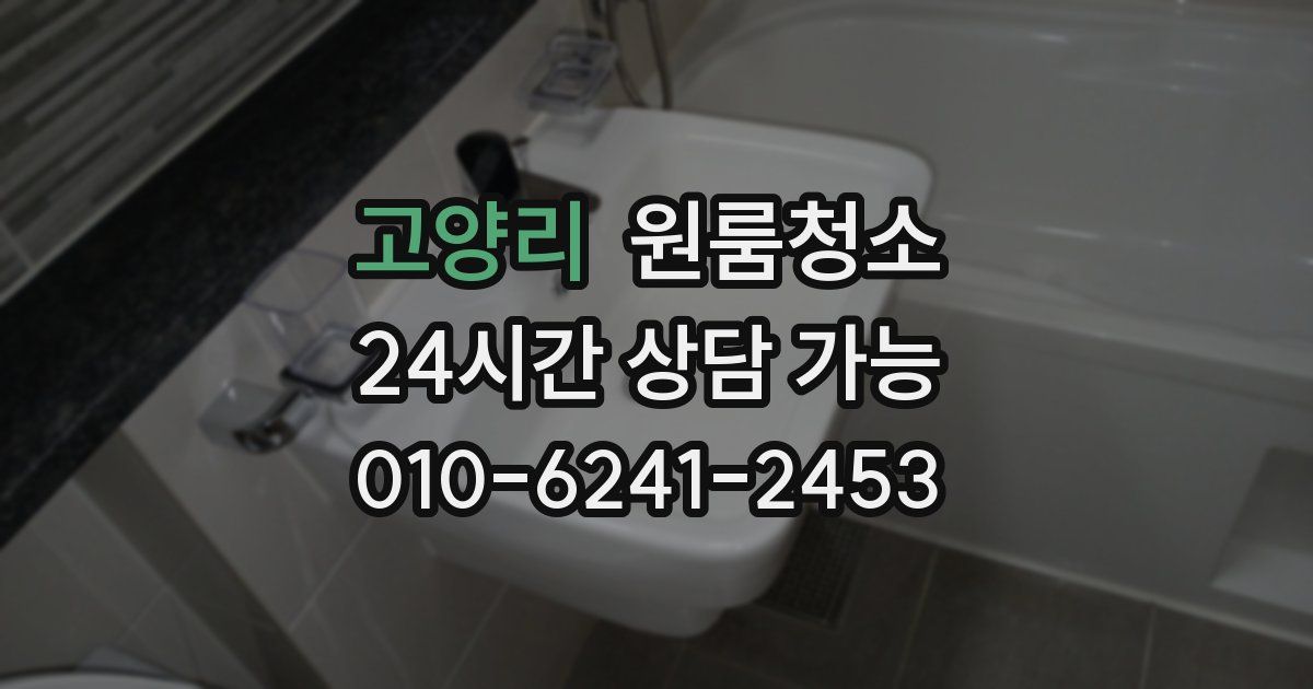 고양리 입주청소