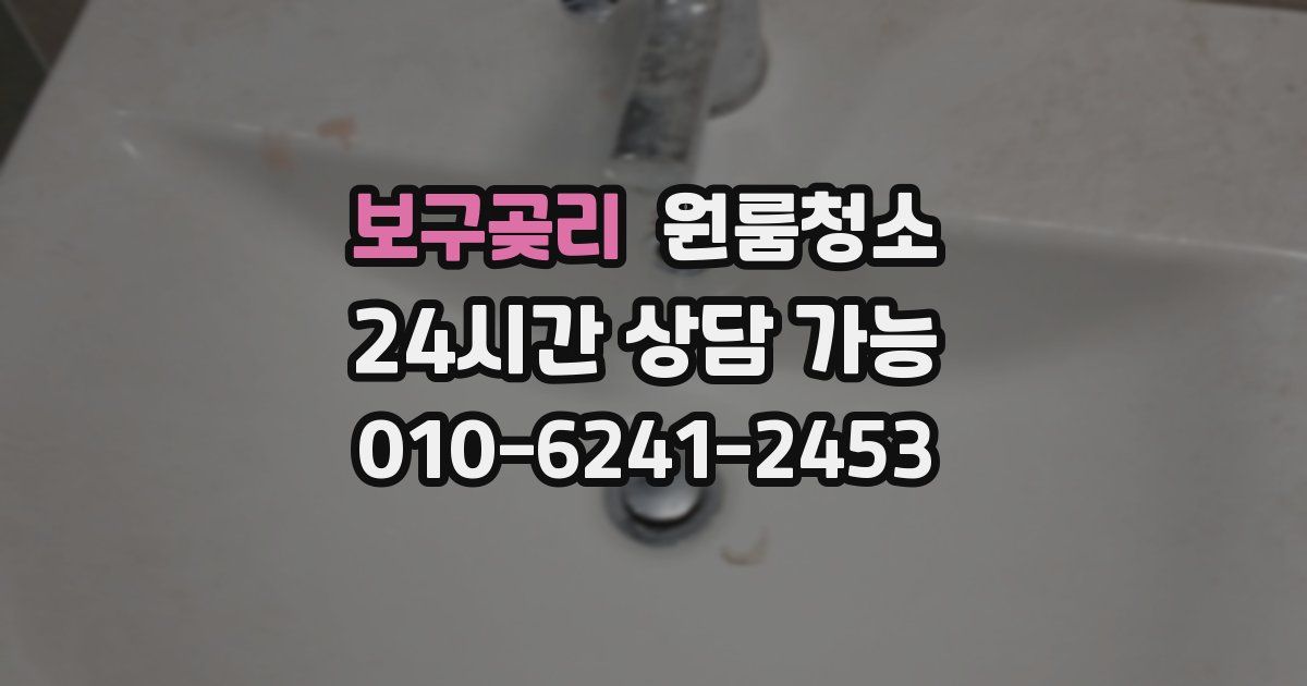 보구곶리 입주청소