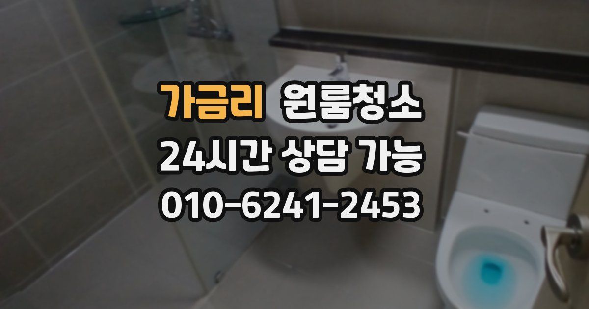 가금리 입주청소