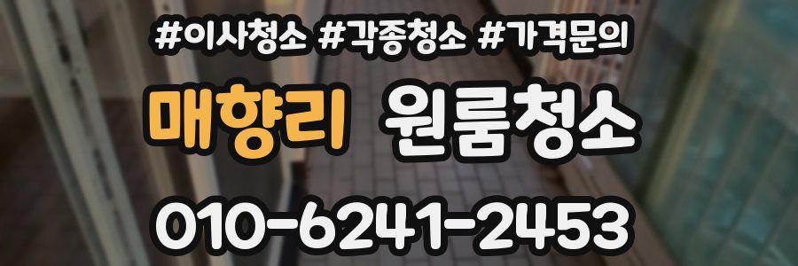 매향리 이사청소