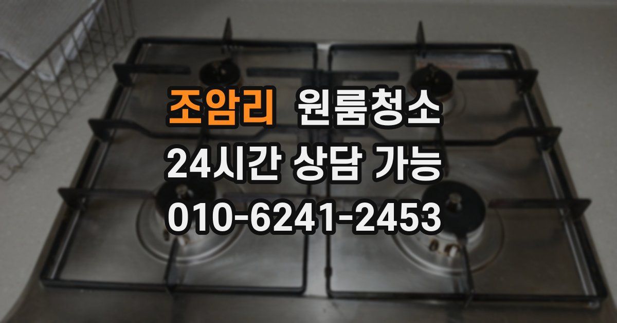 조암리 입주청소