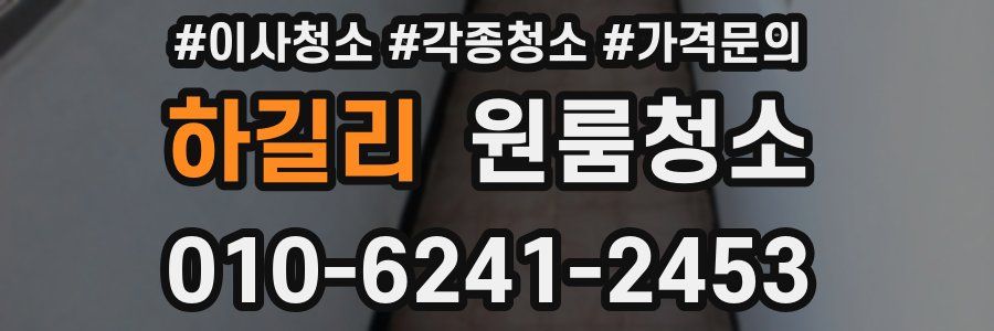 하길리 이사청소
