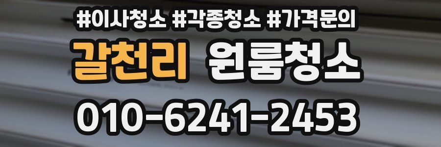 갈천리 이사청소