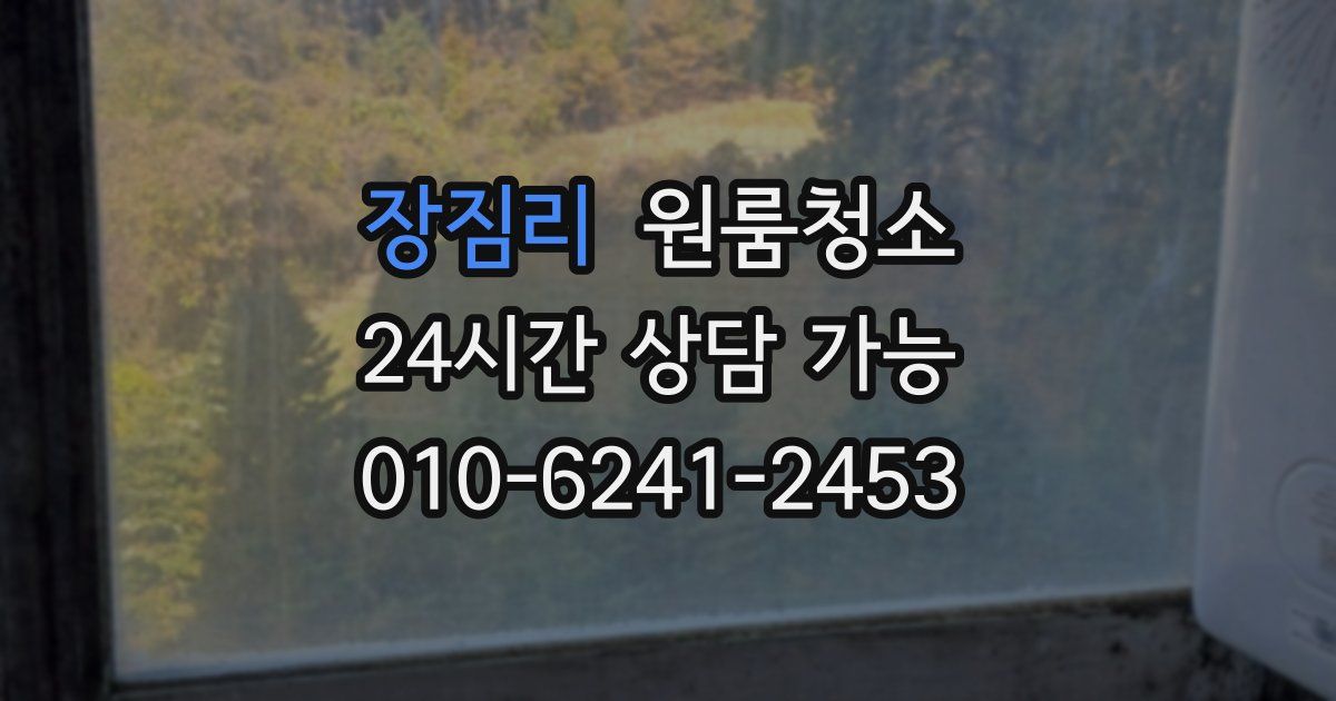 장짐리 입주청소