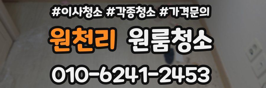원천리 이사청소