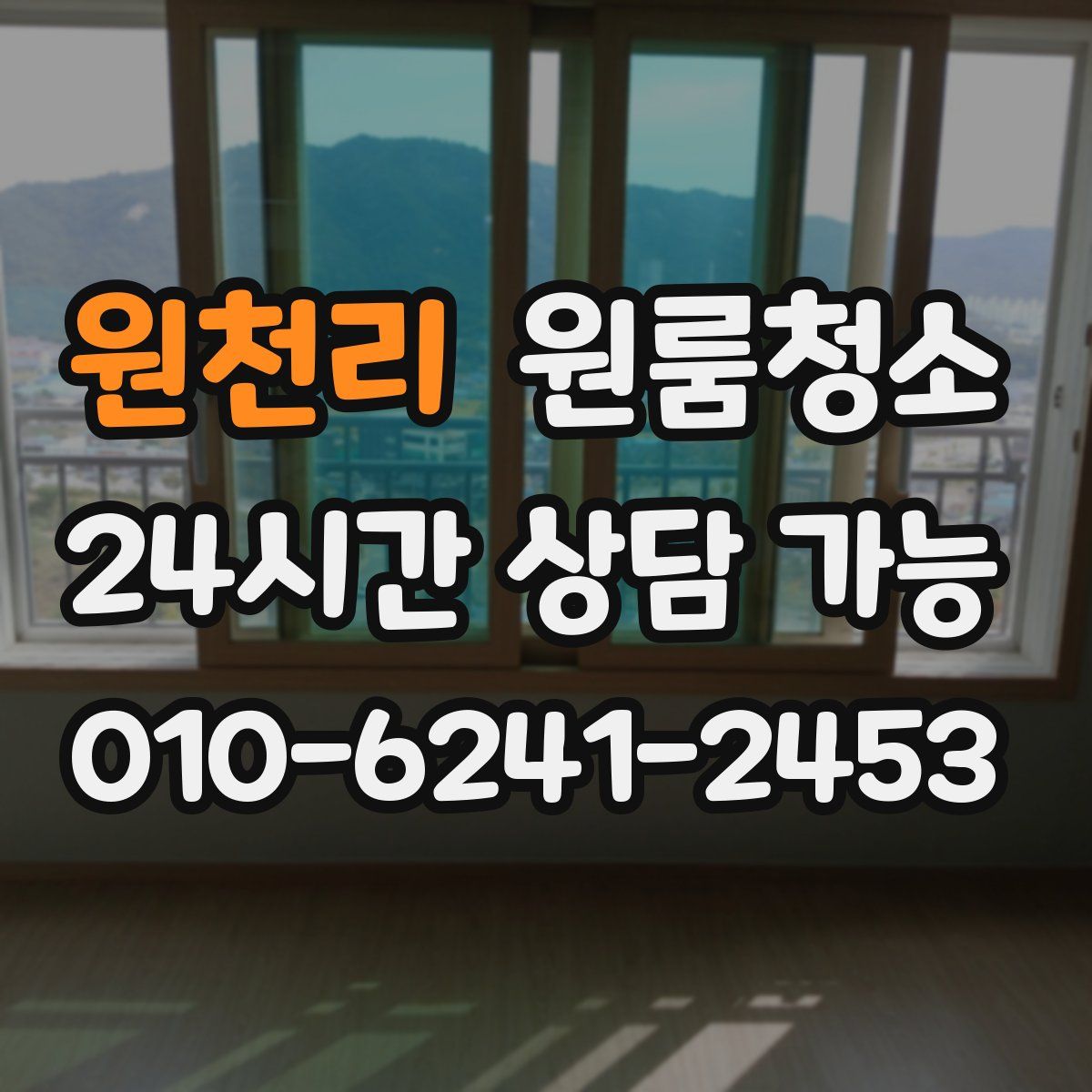 원천리 원룸청소