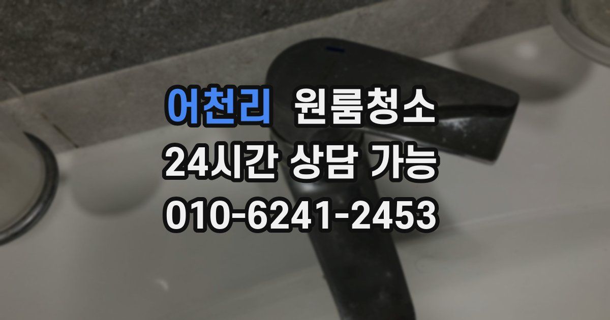 어천리 입주청소