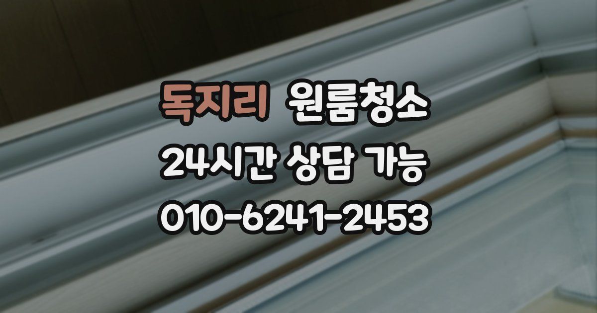 독지리 입주청소