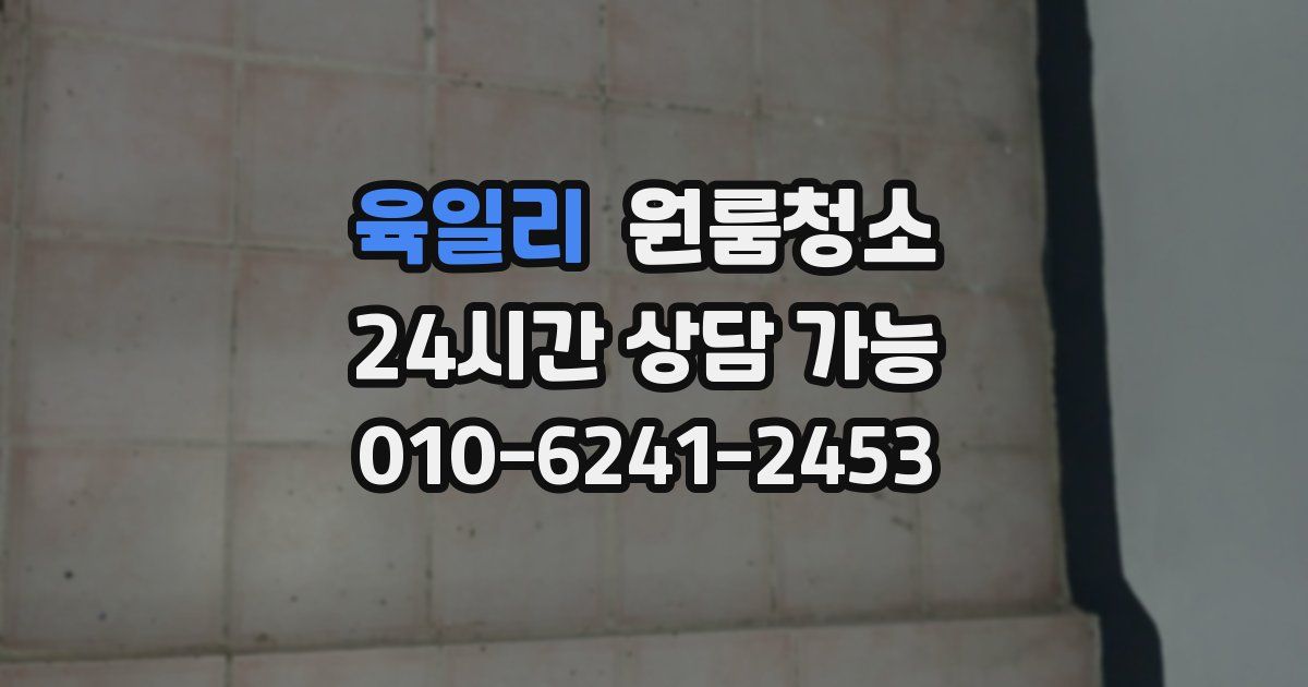 육일리 입주청소