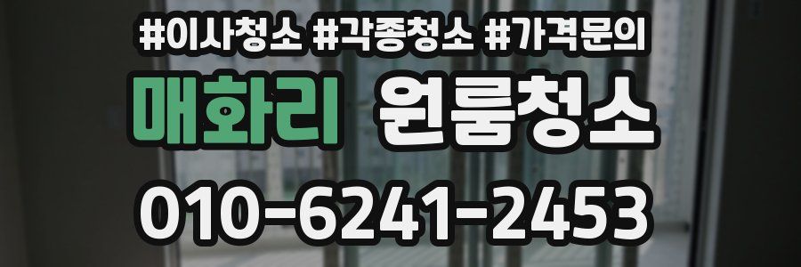 매화리 이사청소