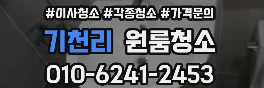기천리 이사청소