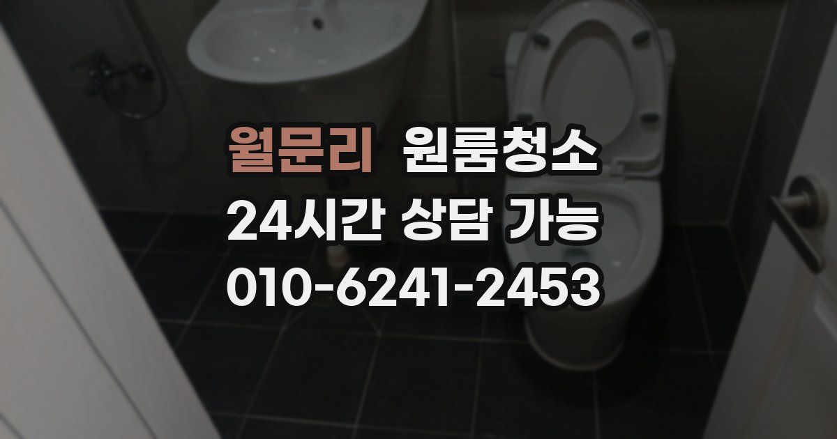 월문리 입주청소