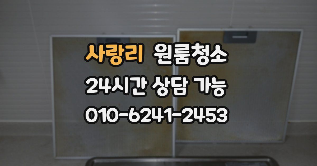 사랑리 입주청소