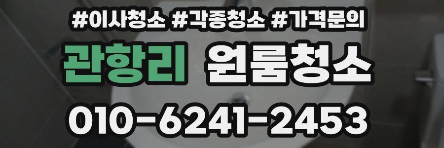 관항리 이사청소
