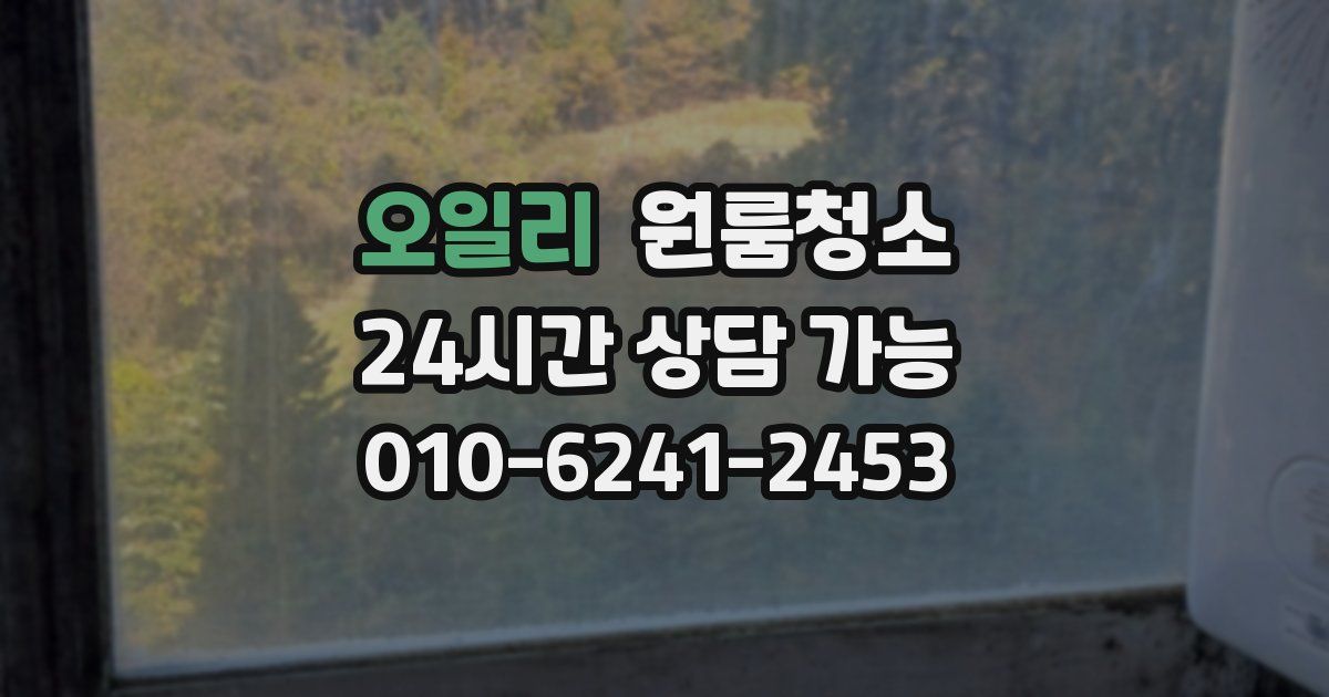 오일리 입주청소