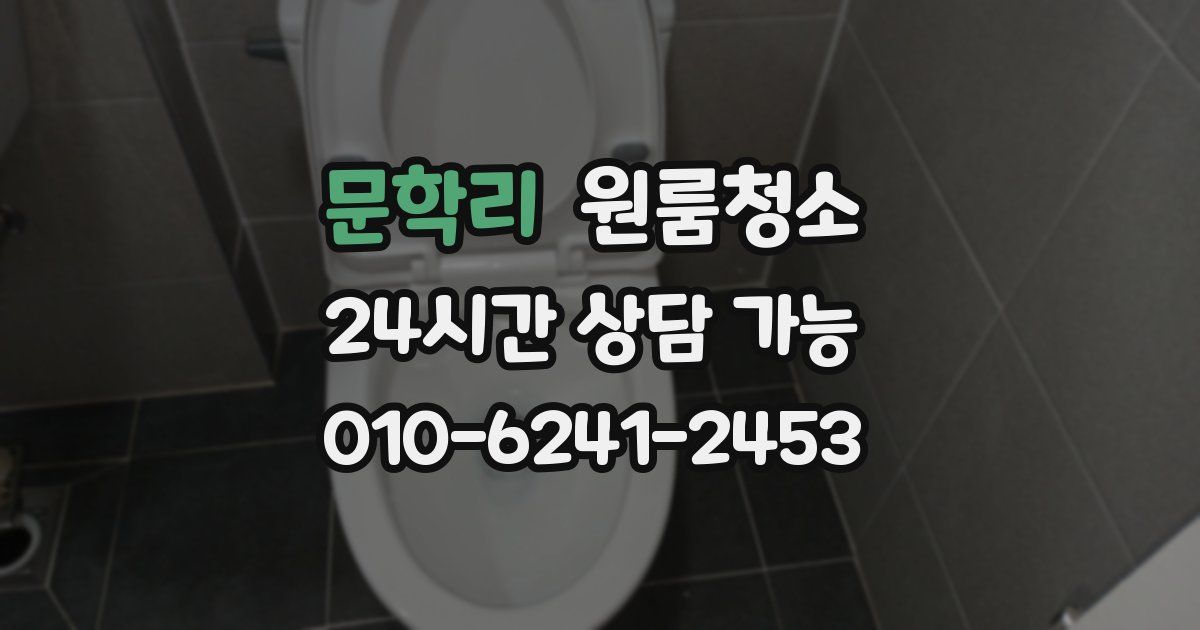 문학리 입주청소