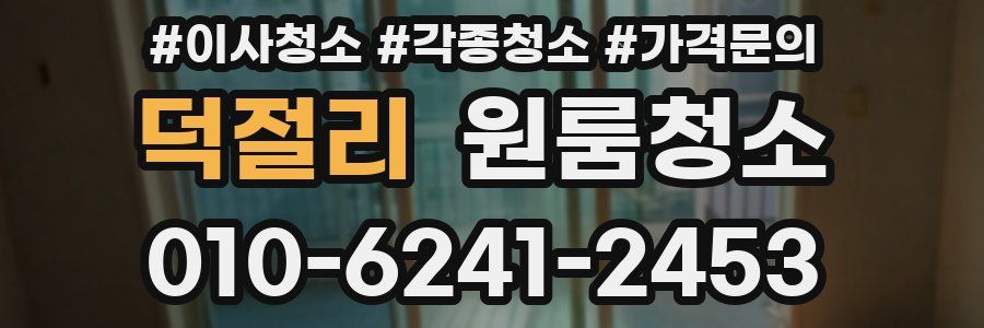 덕절리 이사청소