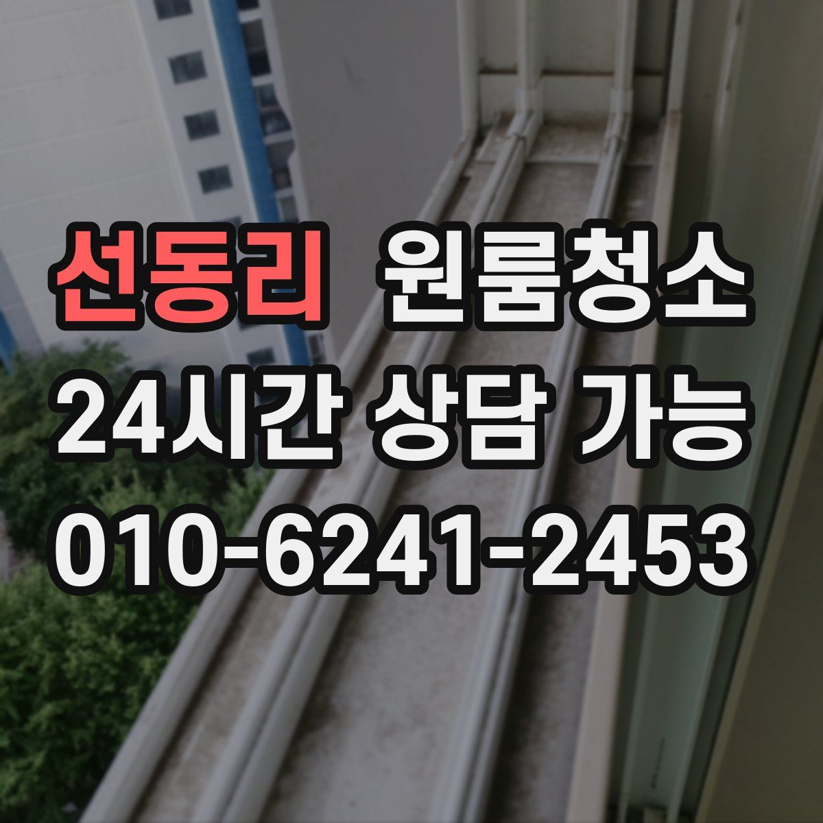 선동리 원룸청소