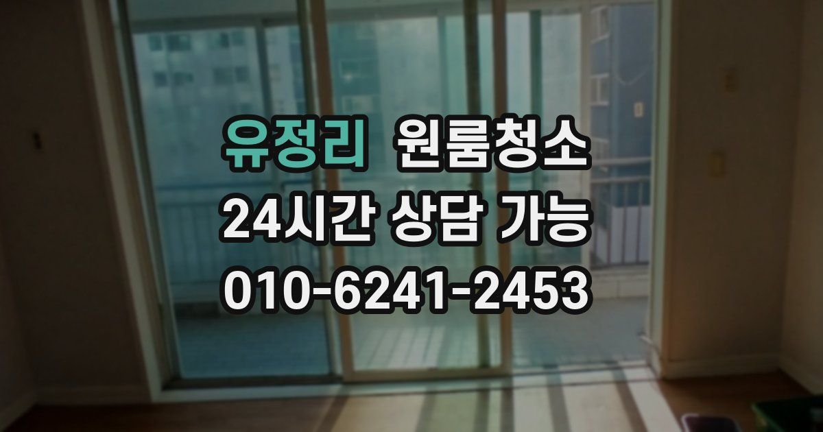 유정리 입주청소