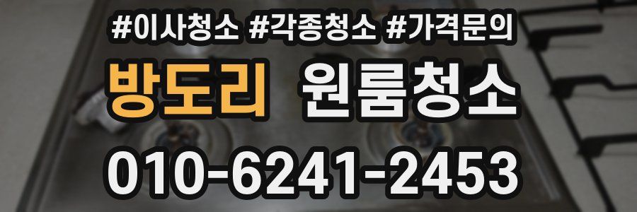 방도리 이사청소