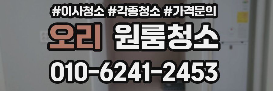 오리 이사청소