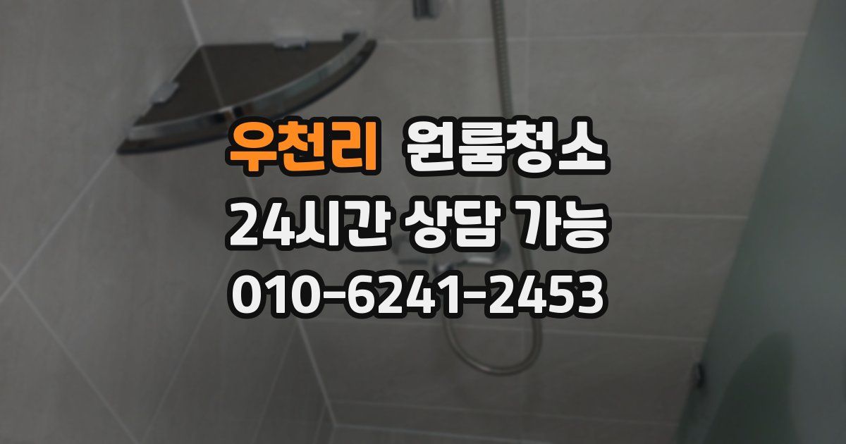 우천리 입주청소