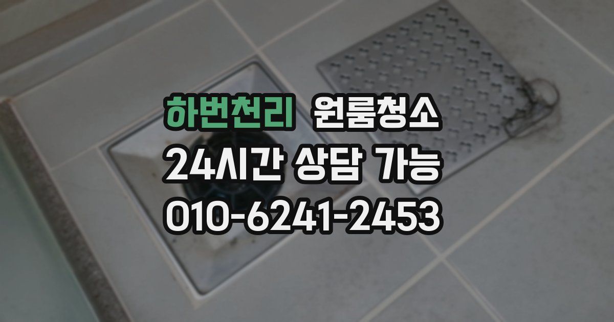 하번천리 입주청소