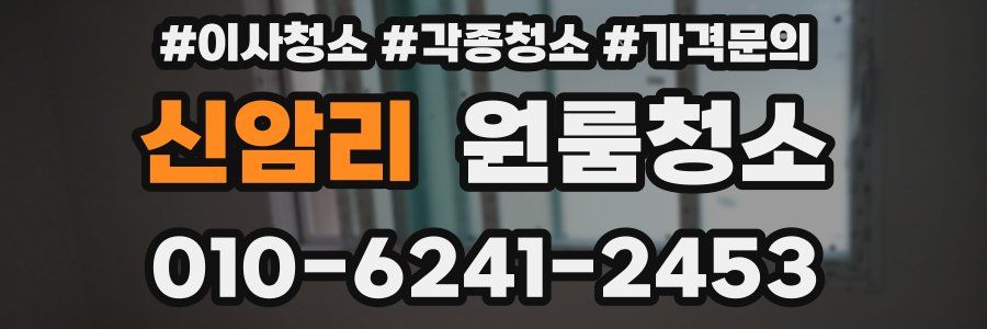 신암리 이사청소