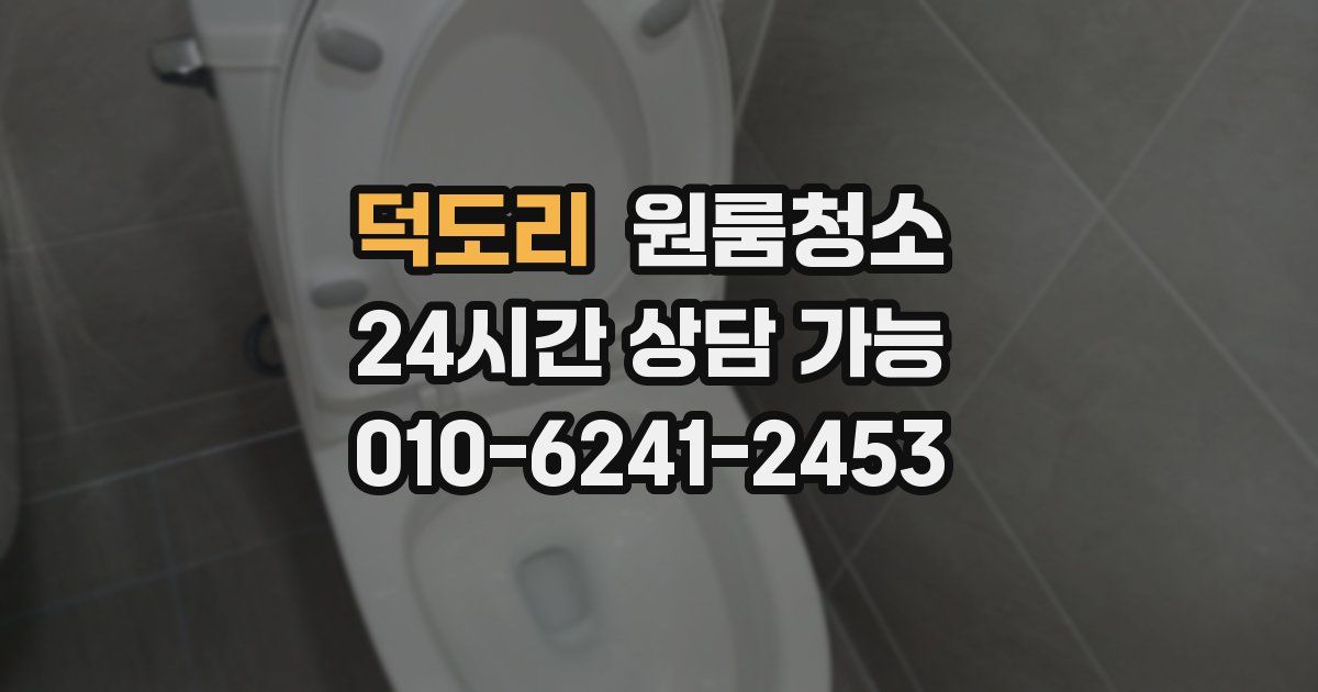 덕도리 입주청소