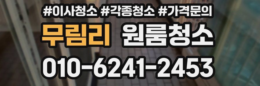 무림리 이사청소