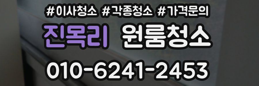 진목리 이사청소