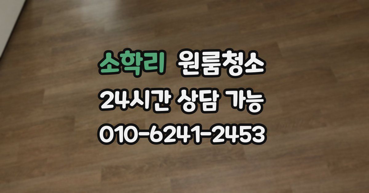 소학리 입주청소