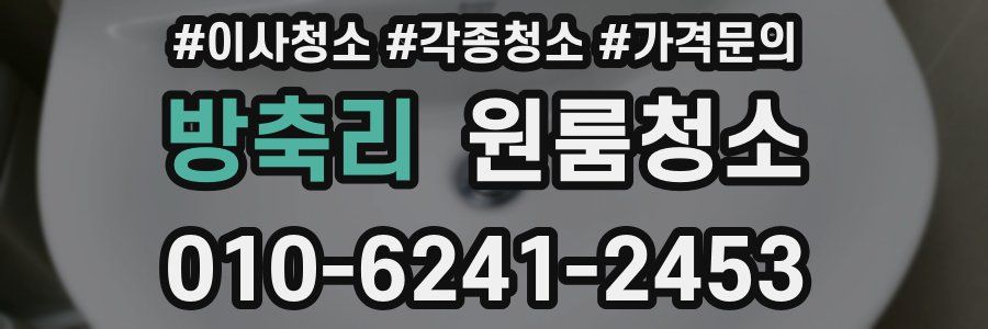 방축리 이사청소