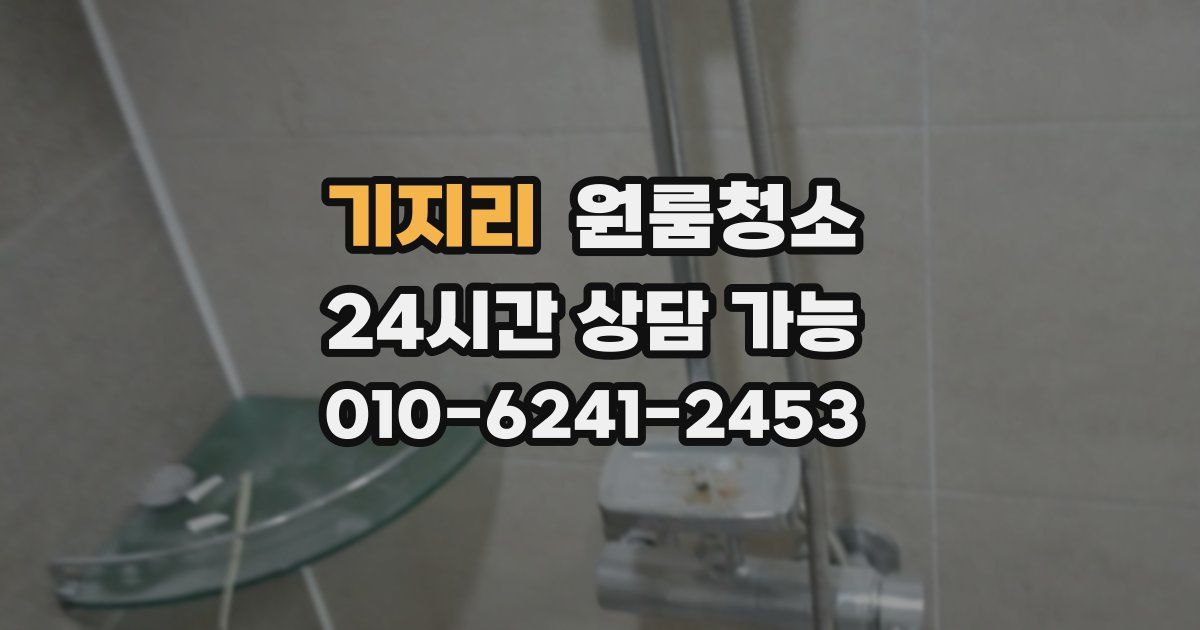 기지리 입주청소